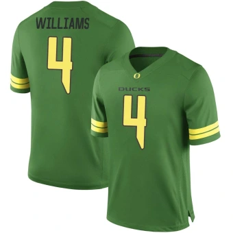 Men's Oregon Ducks Bennett Williams Football Jersey - Game Green