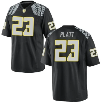 Men's Oregon Ducks Brayden Platt Football Jersey - Game Black