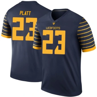 Men's Oregon Ducks Brayden Platt Football Jersey - Legend Navy