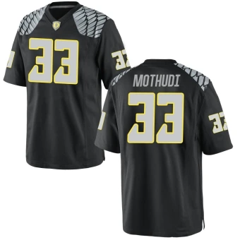 Men's Oregon Ducks Kamar Mothudi Football Jersey - Game Black