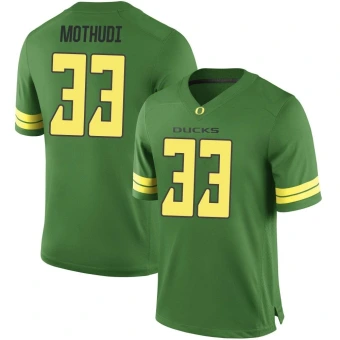 Men's Oregon Ducks Kamar Mothudi Football Jersey - Game Green