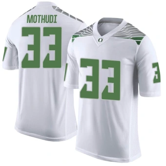 Men's Oregon Ducks Kamar Mothudi Football Jersey - Limited White