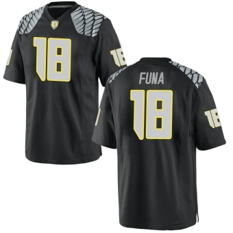 Men's Oregon Ducks Mase Funa Football Jersey - Game Black