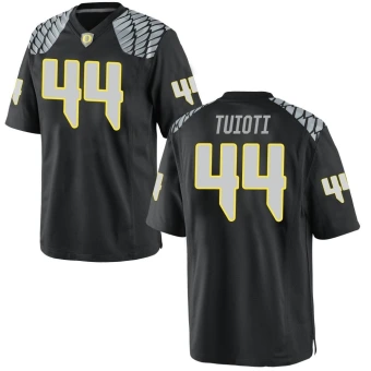 Men's Oregon Ducks Teitum Tuioti Football Jersey - Game Black