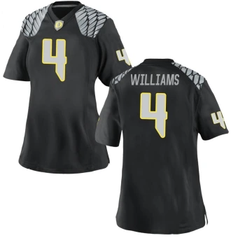 Women's Oregon Ducks Bennett Williams Football Jersey - Game Black