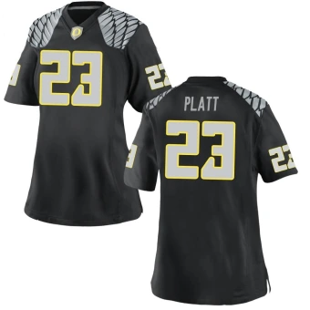 Women's Oregon Ducks Brayden Platt Football Jersey - Game Black