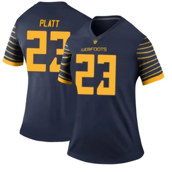 Women's Oregon Ducks Brayden Platt Football Jersey - Legend Navy