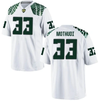 Youth Oregon Ducks Kamar Mothudi Football Jersey - Replica White