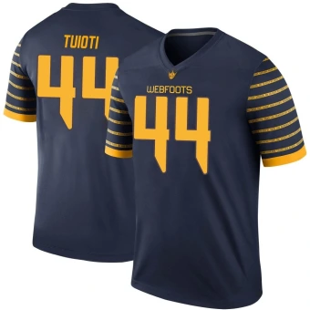 Youth Oregon Ducks Teitum Tuioti Football Jersey - Legend Navy